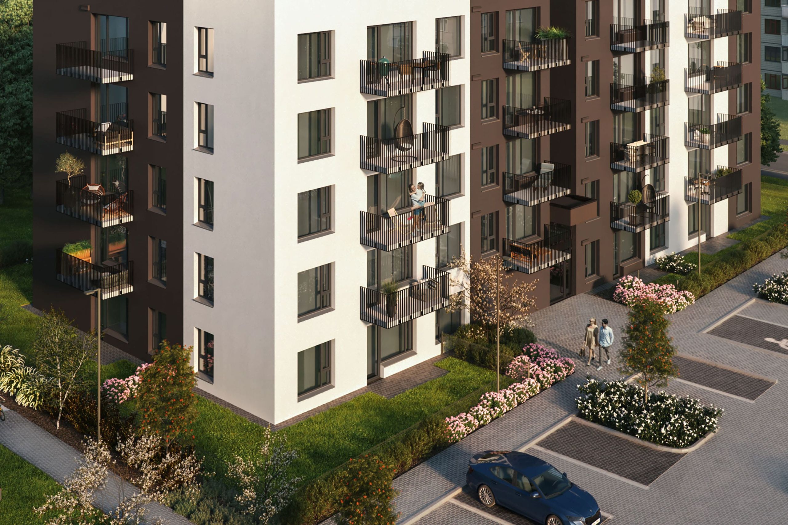 Pillar daudzdzīvokļu projekts  Purvciema mājas