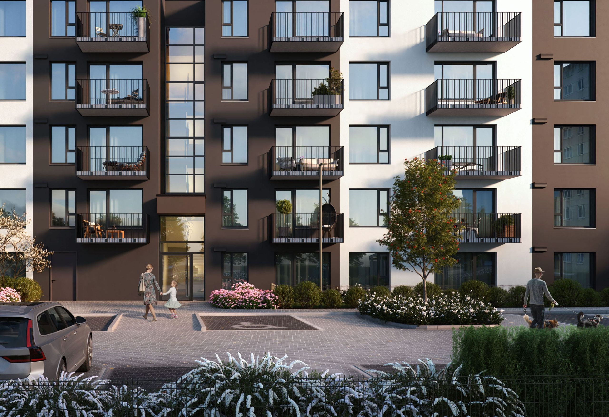 Pillar daudzdzīvokļu projekts  Purvciema mājas