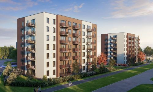Pillar Jaunie dzīvokļi Iļģuciema mājas Eksterjers