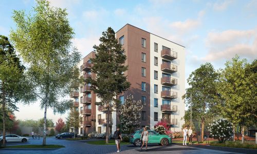 Pillar Jaunie dzīvokļi Iļģuciema mājas Eksterjers