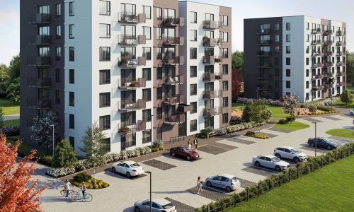 Pillar Jaunie dzīvokļi Iļģuciema mājas Eksterjers